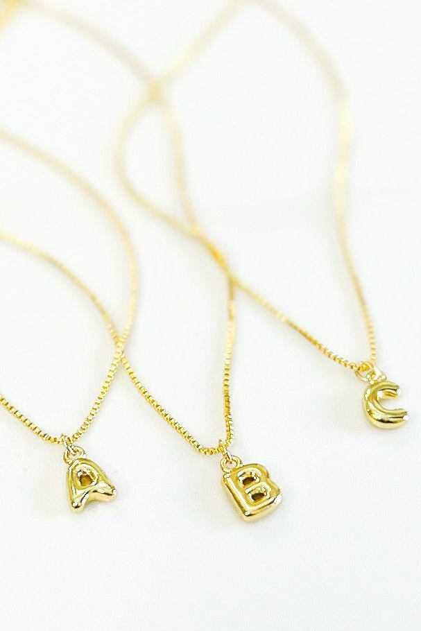 Initial Letter Necklace