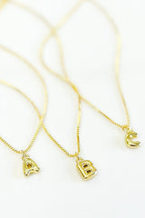 Initial Letter Necklace