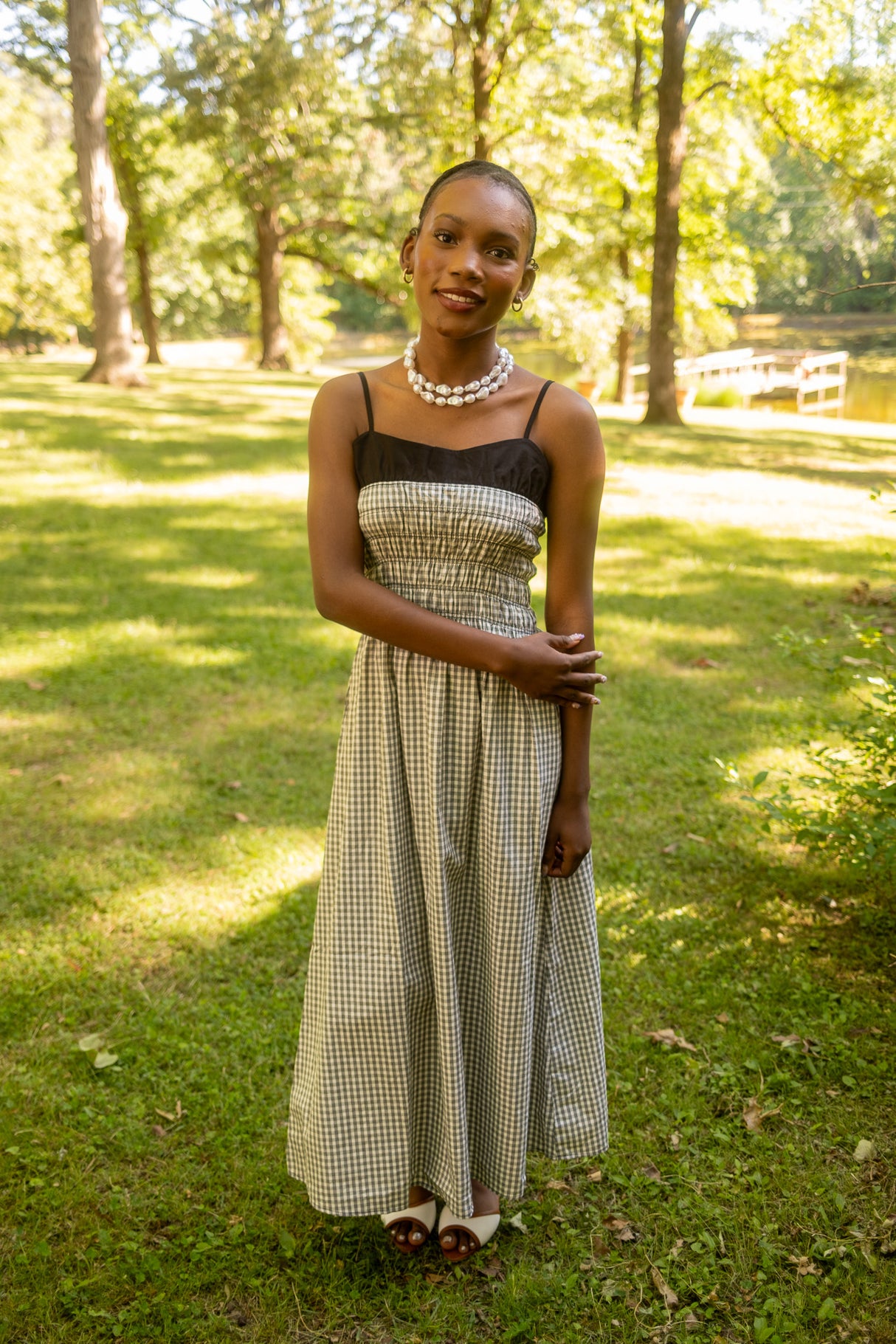 Gingham Dress