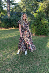 DEVON FLORAL MIDI DRESS