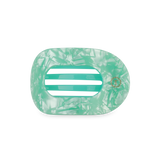 Flat Round Hair Clip | Medium | Spring Splash