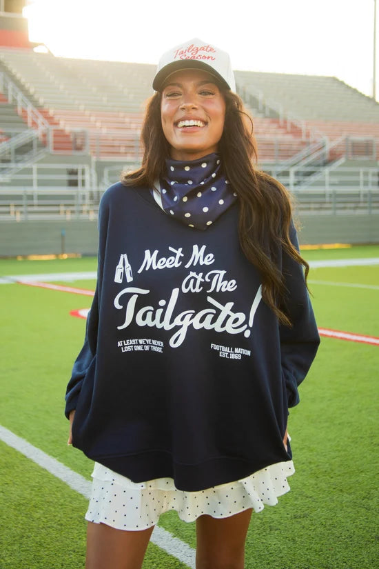 Meet Me At The Tailgate Mockneck