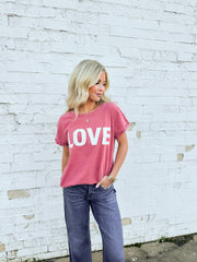 LOVE BURN OUT TEE