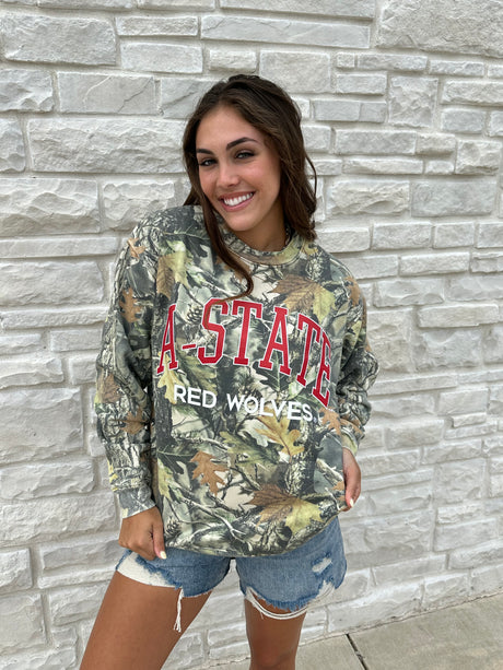 ASU GAULT CAMO SWEATSHIRT