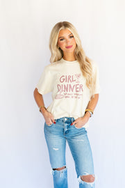 GIRL DINNER 24 TEE