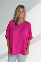 STAPLE POCKET TOP