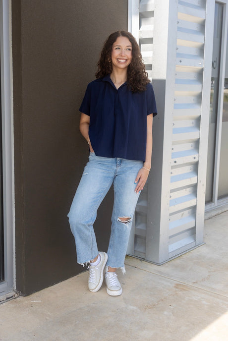 Class Up Blouse