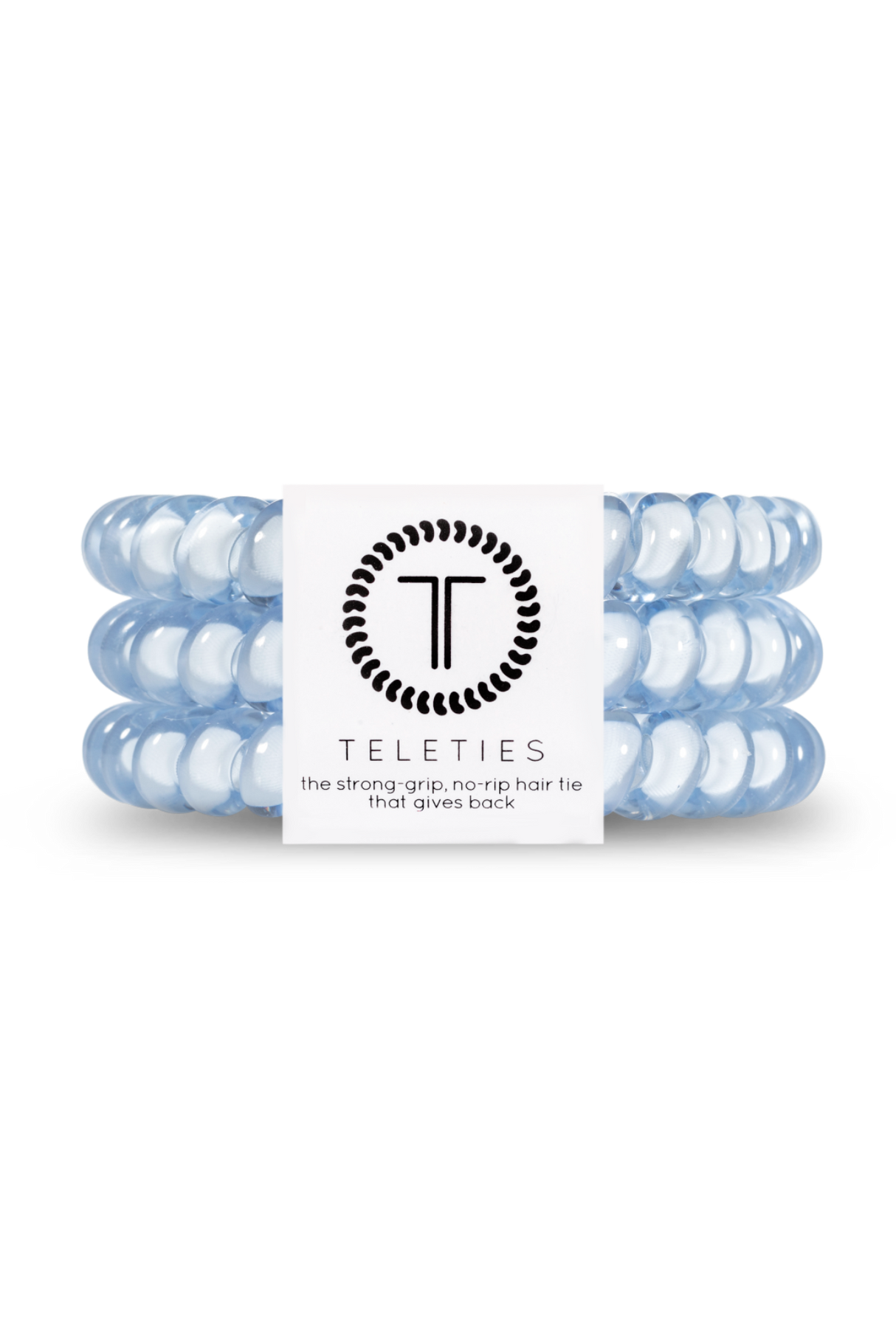 Spiral Hair Coils | Small | Washed Denim Hair Ties