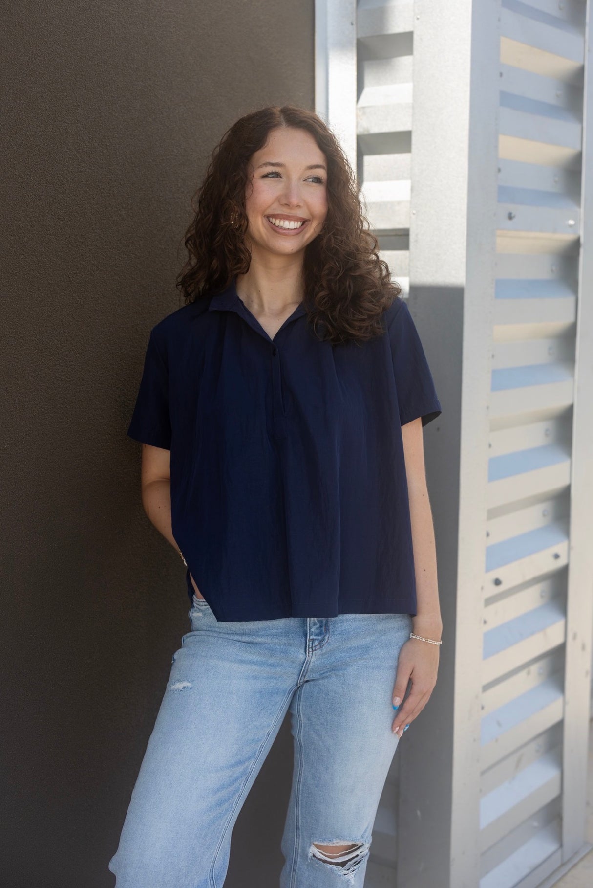 Class Up Blouse