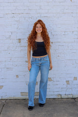 Low Rise Baggy Jeans