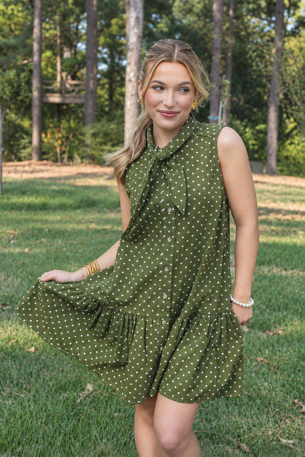 Tiered Strap Dress