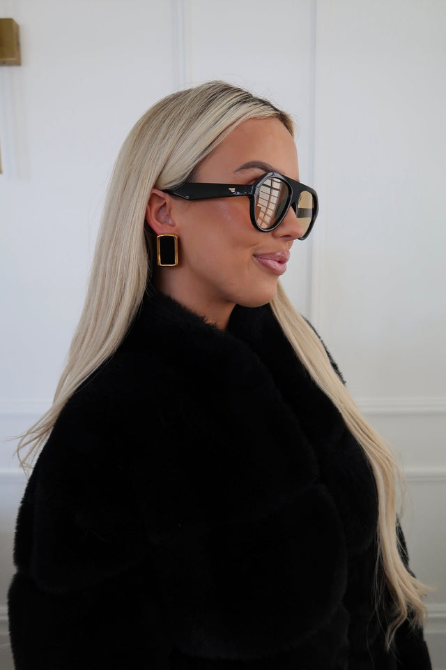 Brooke Earrings - Black
