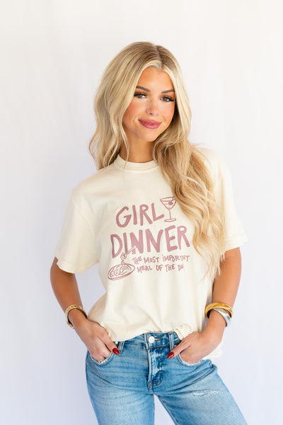 GIRL DINNER 24 TEE