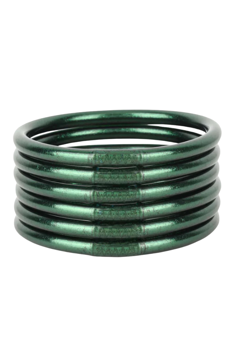 Budha Girl™ Set of 6 Bangles (Multiple Colors)