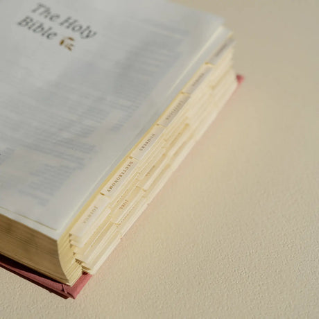 GOLD FOILING BIBLE TAB SET