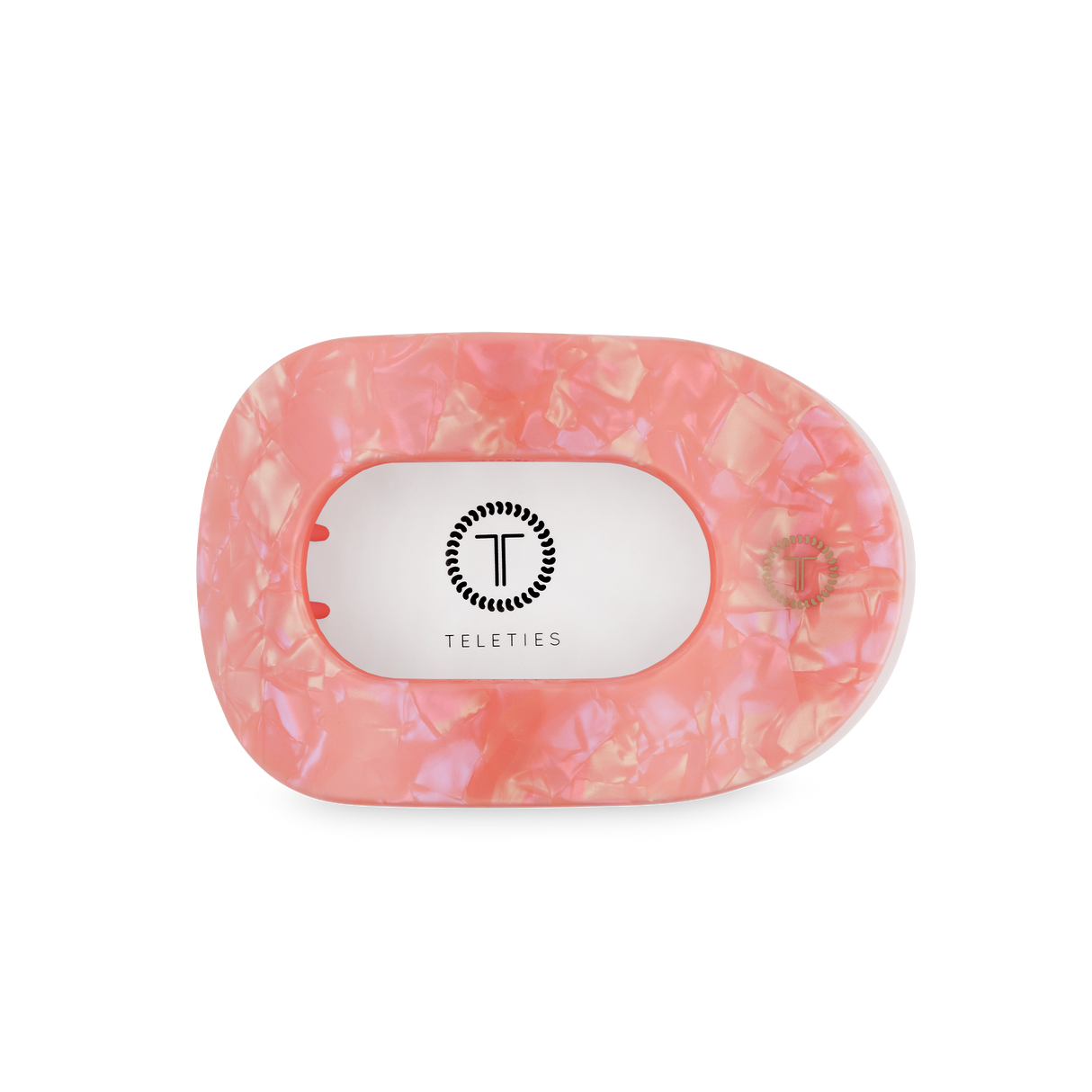 Flat Round Hair Clip | Medium | Dreamsicle
