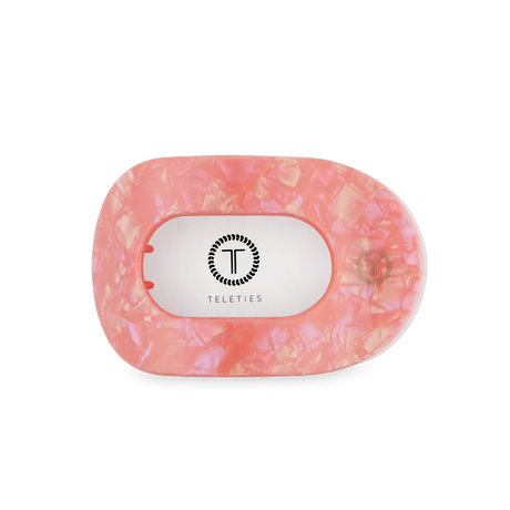 Flat Round Hair Clip | Medium | Dreamsicle