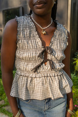 Gingham Top