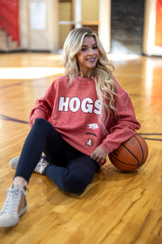 HOGS BASKETBALL CORDED CREW