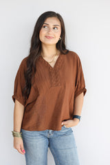 Cora Essential Blouse (Multiple Colors)