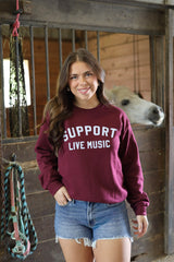 Live Music Sweatshirt