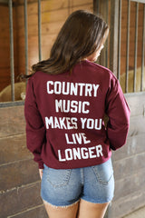 Live Music Sweatshirt