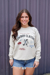 Cowboy Classic Patchwork Sweatshirt