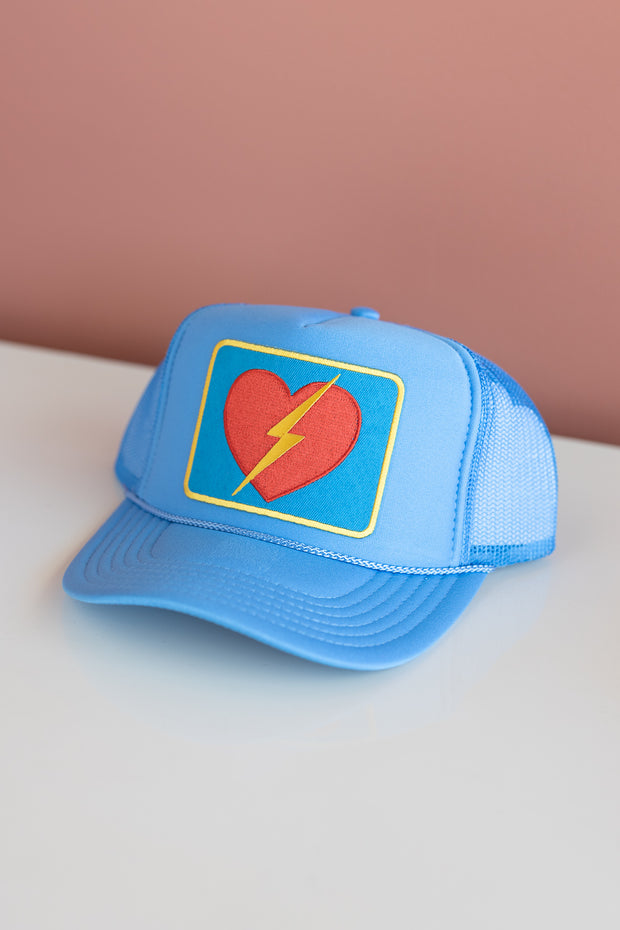 BOLT HEART TRUCKER HAT