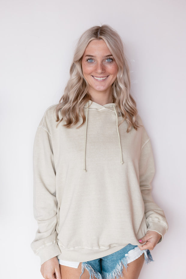 ORGANIC FLEECE HOODIE