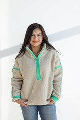 ZIPPER POCKET PULLOVER