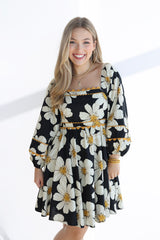 Eden Scalloped Mini Dress