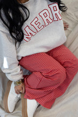 Drawstring Check Pant (Multiple Colors)