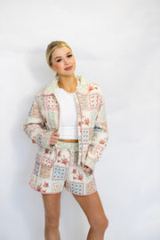 PATCHWORK PUFF QUILT JACKET