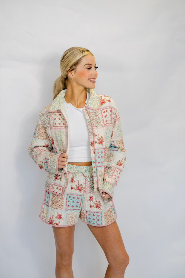 PATCHWORK PUFF QUILT JACKET