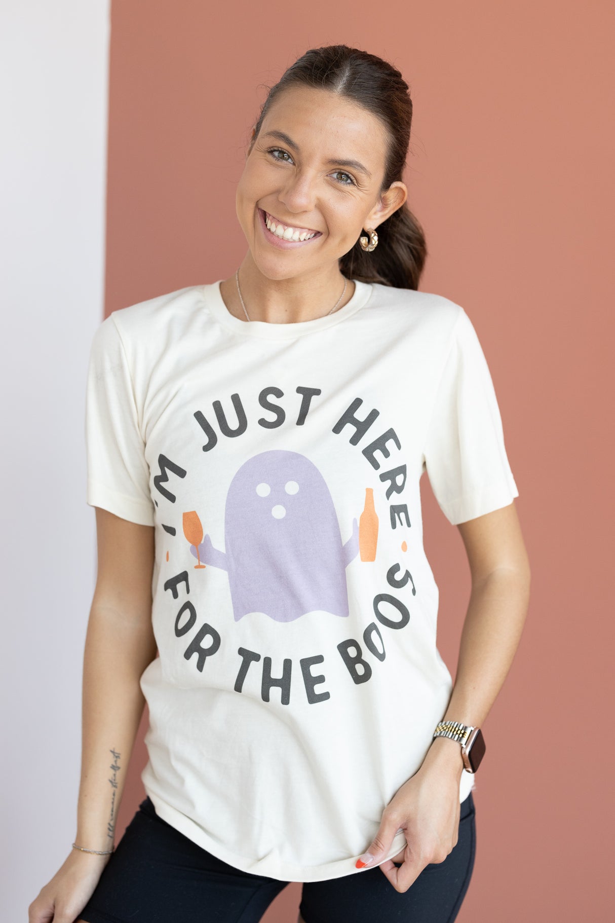 HERE FOR THE BOOS SWEATSHIRT