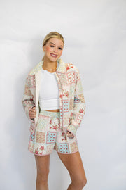 PATCHWORK PUFF QUILT JACKET