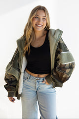 SHERPA ZIP UP JACKET