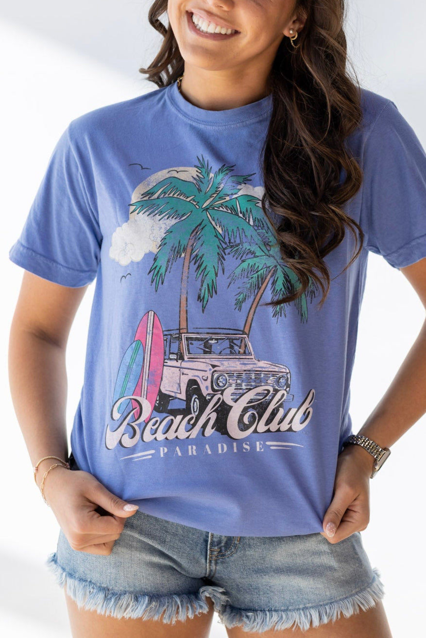 BEACH CLUB PARADISE TEE