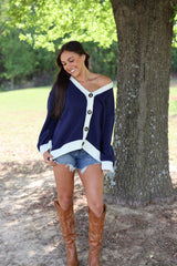 Julius Flag Knit Cardigan