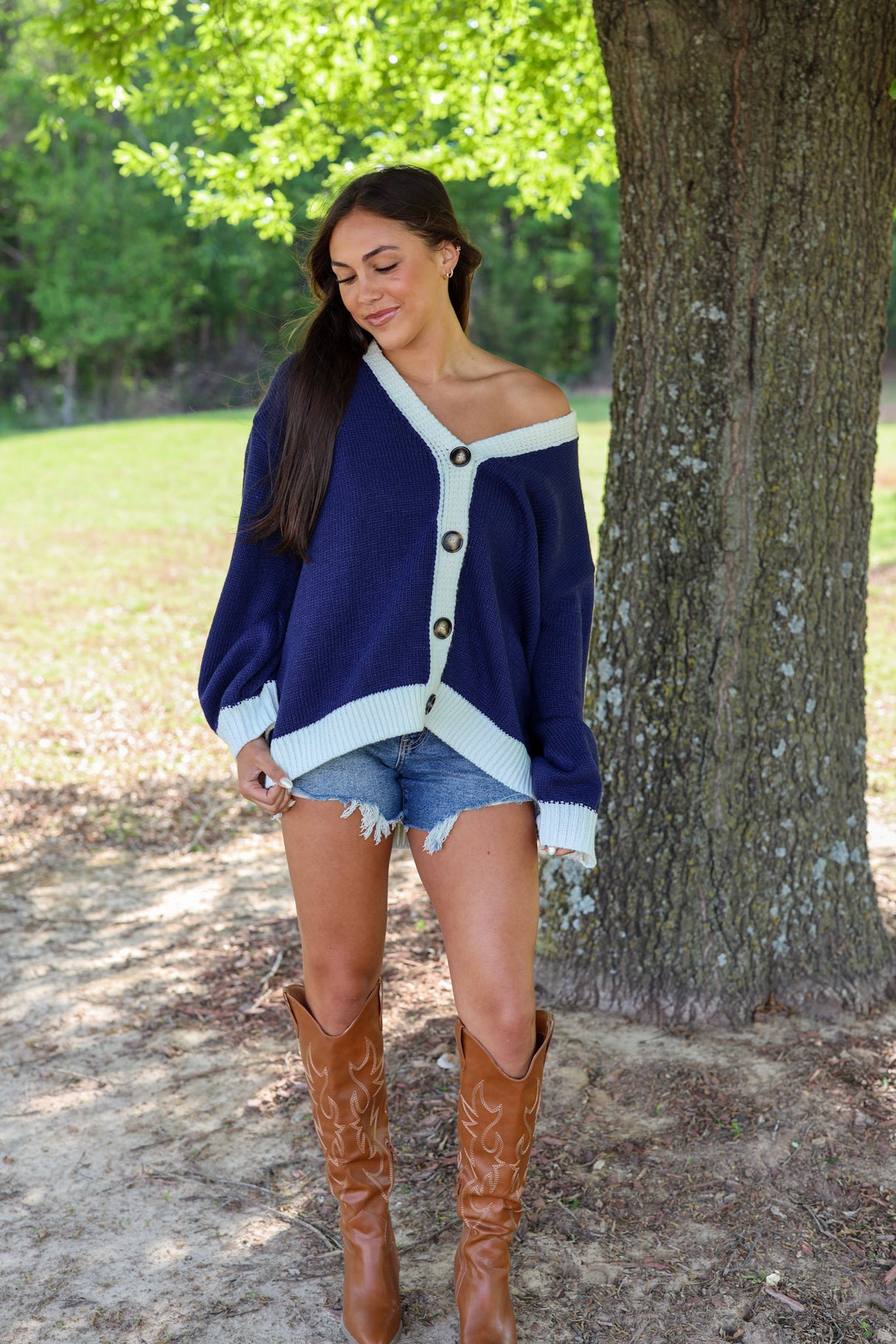 Julius Flag Knit Cardigan