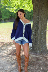 Julius Flag Knit Cardigan