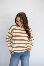 LOLA STRIPE LOOSE TOP