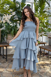 BLUE BELLE MAXI DRESS