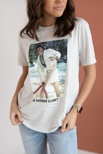 YOU SERIOUS CLARK TEE