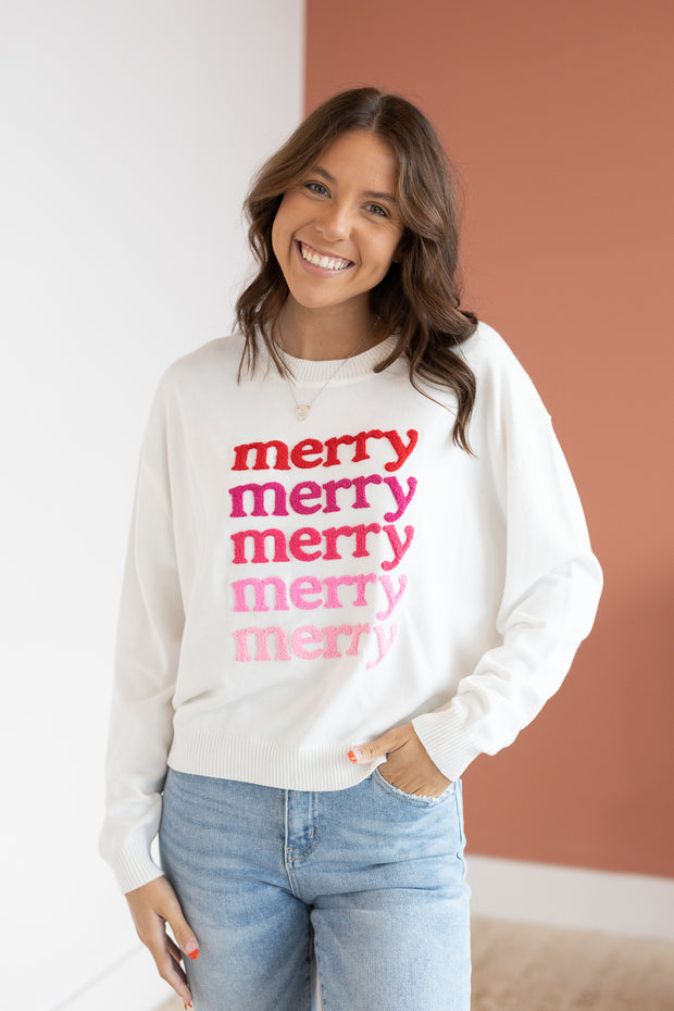 MERRY HOLIDAY SWEATER