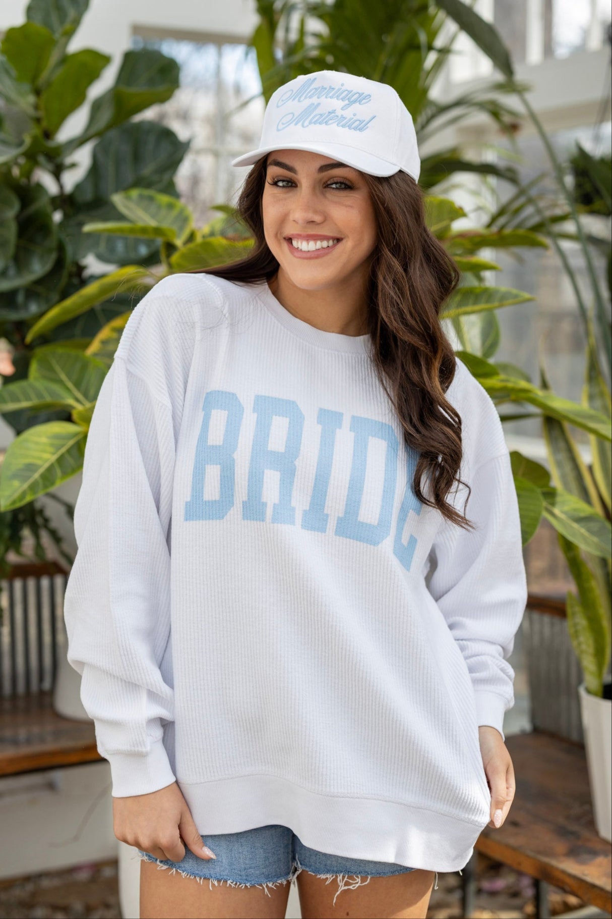 BRIDE CORD SWEATSHIRT