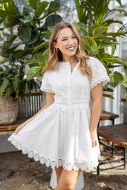 THE ISABELLE EYELET DRESS