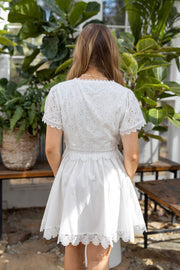 THE ISABELLE EYELET DRESS