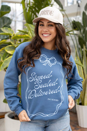 SIGNED SEALED DELIVERED SWEATSHIRT