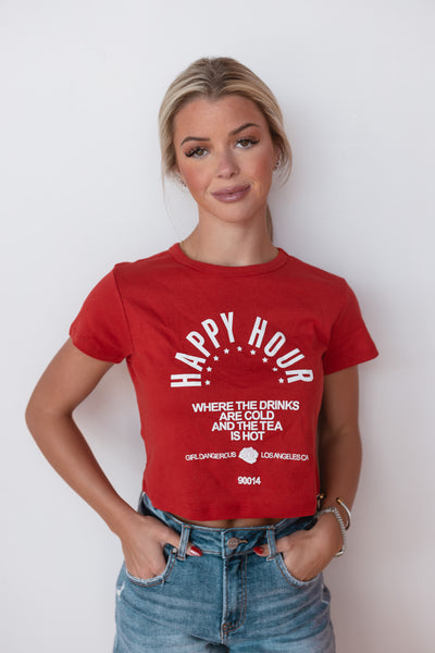 HAPPY HOUR BABY TEE